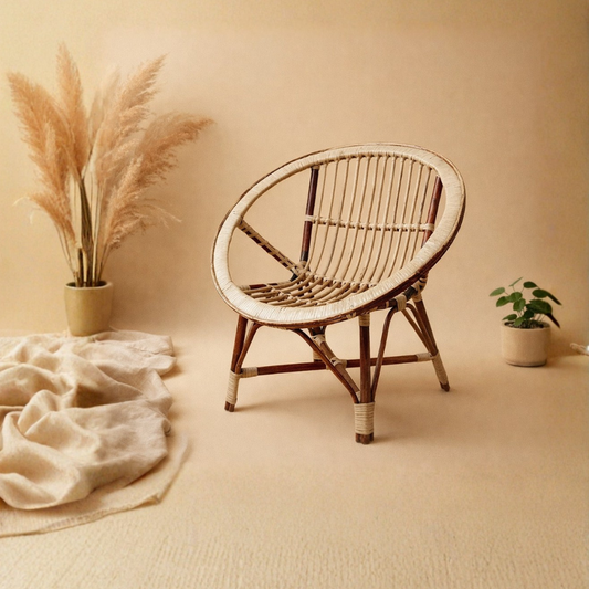 Handcrafted Cane Baby Chair – Safe, Stylish & Eco-Friendly