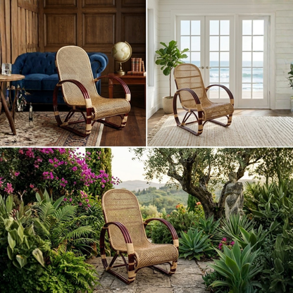 Elegant Cane Chair for Adults – Premium Cane Handcrafted Seating