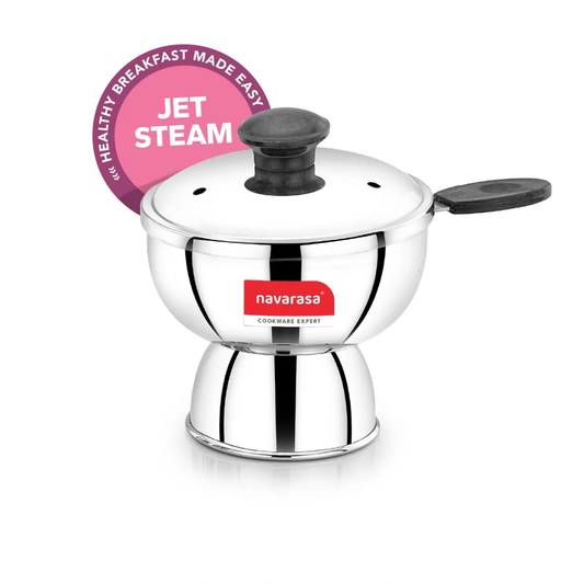 Navarasa Chiratta Puttu Maker | Stainless Steel | 250 ML
