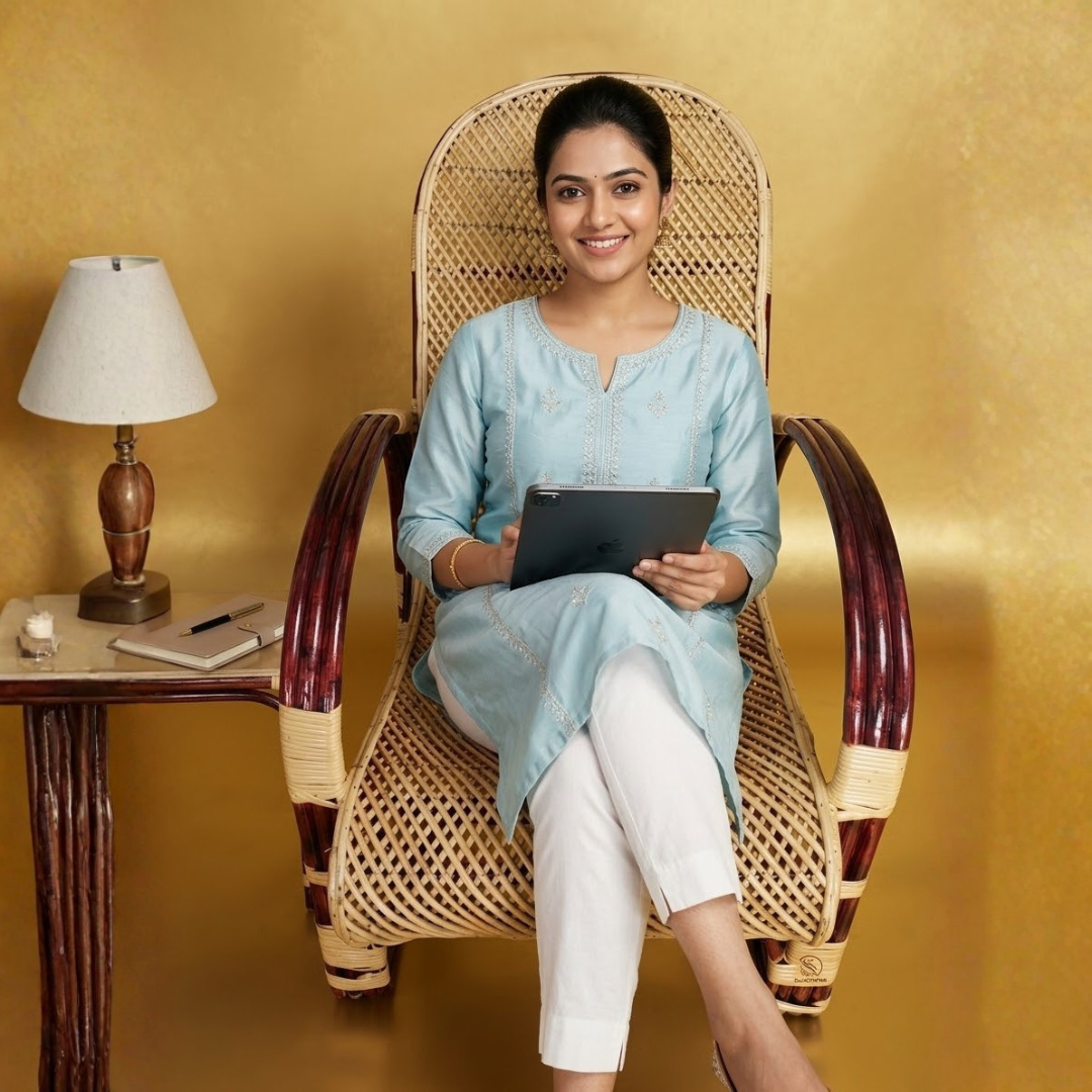 Elegant Cane Chair for Adults – Premium Cane Handcrafted Seating