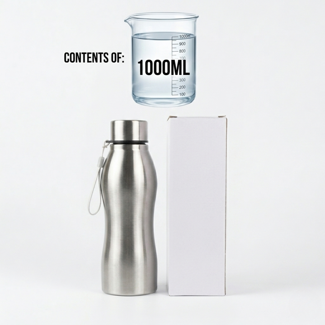 Premium Stainless Steel 1000ml Water Bottle