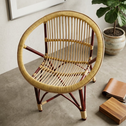 Premium New Cane Baby Chair for Kids | Safe, Stylish & Comfortable Baby Seating