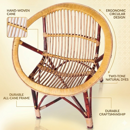 Premium New Cane Baby Chair for Kids | Safe, Stylish & Comfortable Baby Seating