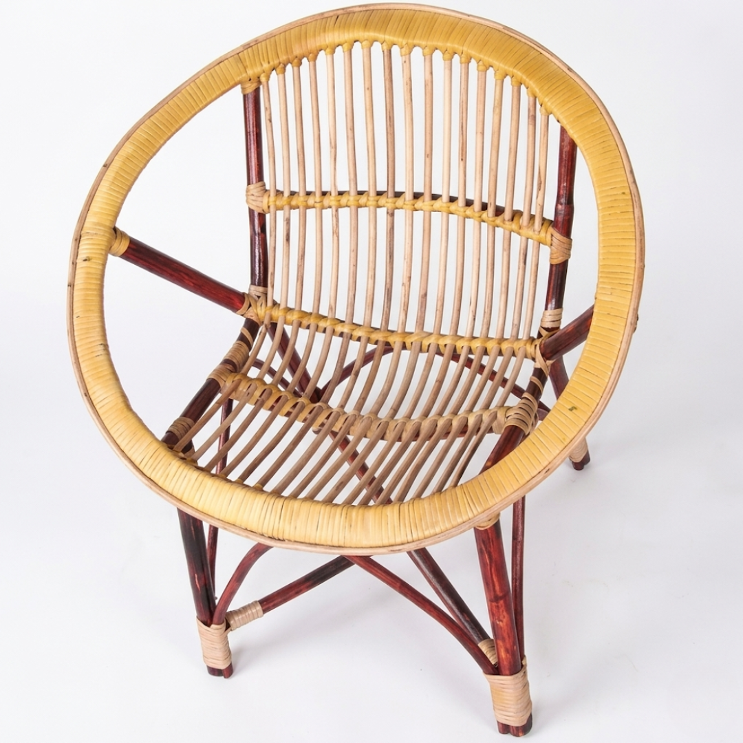 Premium New Cane Baby Chair for Kids | Safe, Stylish & Comfortable Baby Seating