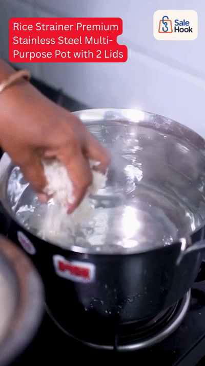 Washed rice