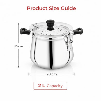 Smart Steam Rice Steamer with Lid - Salehook