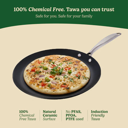 Triply Ceramic Tawa
